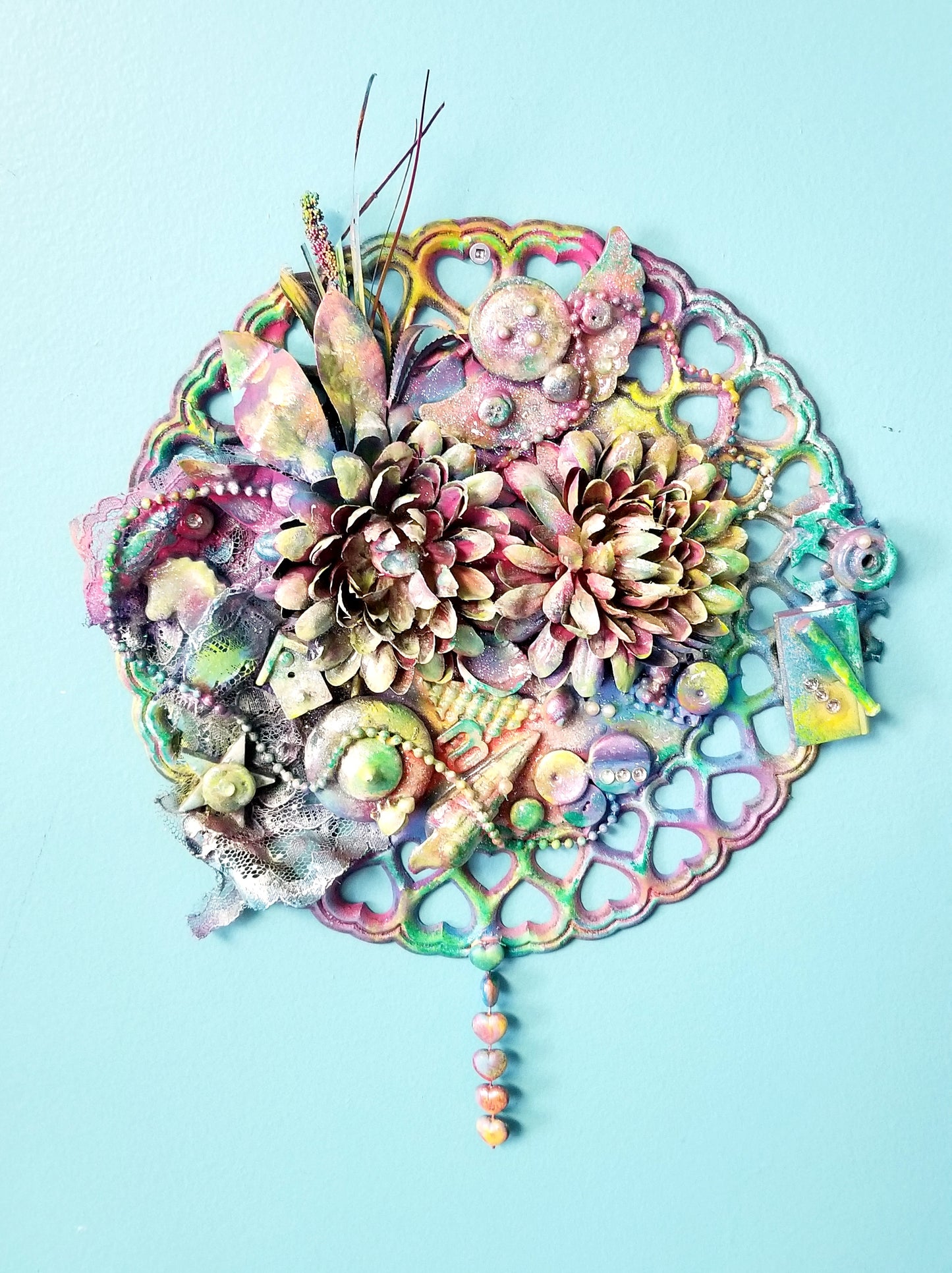 Home Decor, Hearts Cut Out of Wood, with Angel Wings, Flowers, Bird Houses and Much More