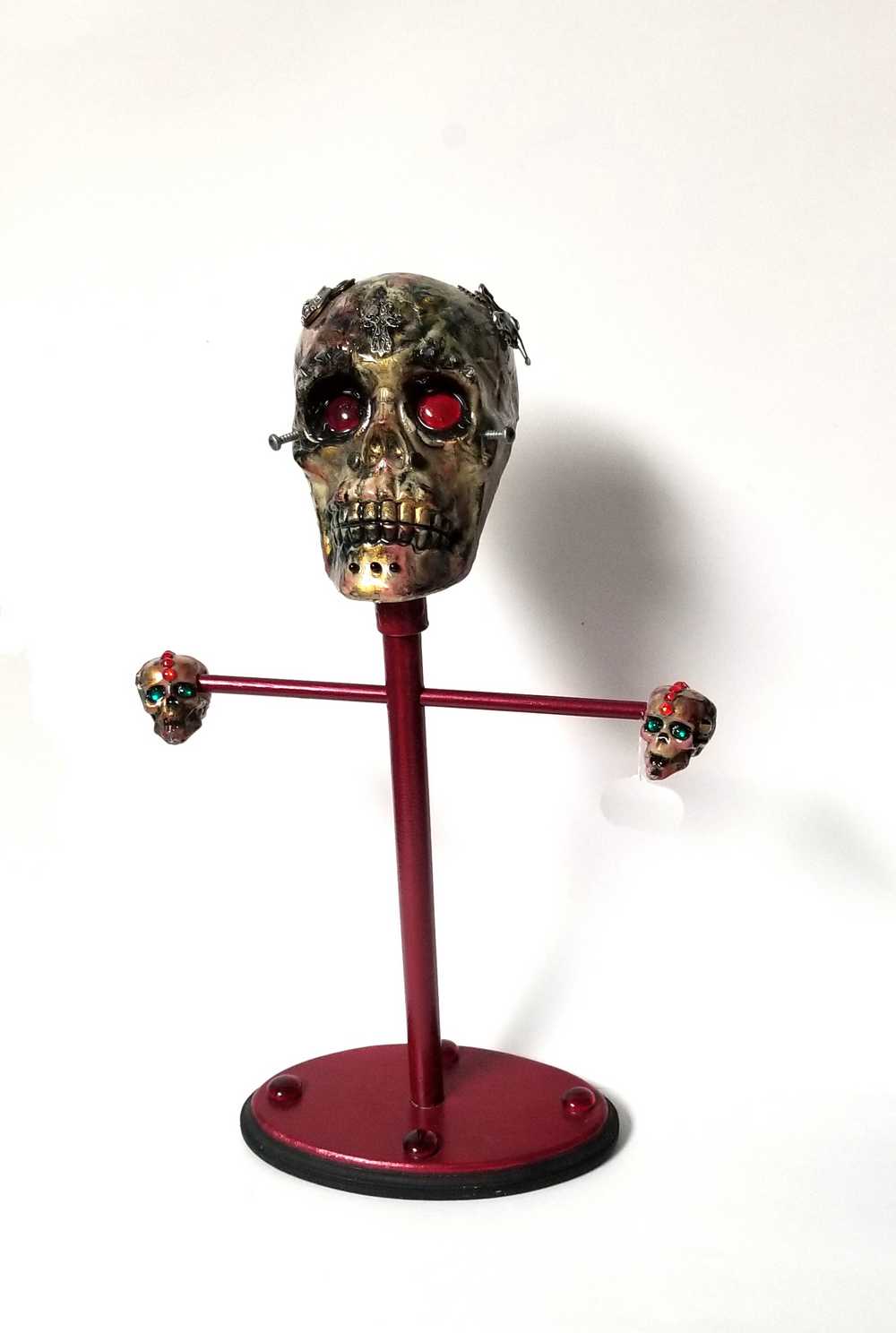 3 Creepy Skull Towel Holder For Bathroom, Kitchen or Other Rooms in Your Home
