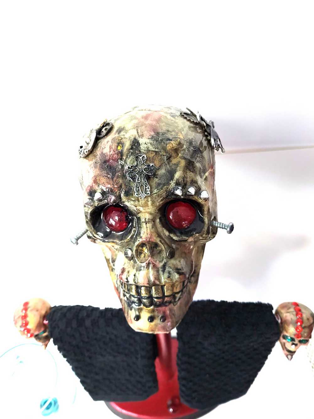 3 Creepy Skull Towel Holder For Bathroom, Kitchen or Other Rooms in Your Home