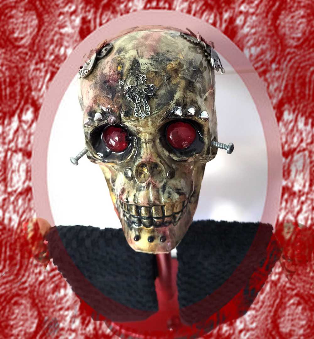 3 Creepy Skull Towel Holder For Bathroom, Kitchen or Other Rooms in Your Home