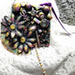 "Crazy Princess" BLACK & PURPLE Hanging Wall Plaque/Decor