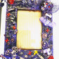 Purple Picture Frames, Holds a 4x6 Picture, Skulls, Bats, Crosses, Bones, Mushrooms & Hearts, Ready For your Favorite Picture, Glass Insert