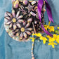 "Crazy Princess" BLACK & PURPLE Hanging Wall Plaque/Decor