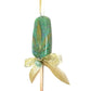 Window Hanger, Wall Hanger or Christmas Tree Ornament, Bright Vibrant Green Rein Popsicl