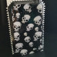 Black Skull Paper Towel or Toilet Tissue Dispenser for Your Kitchen or Bathroom