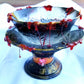 One Glass Candy Dish or Battery Operated Candle Holder with Fake Blood