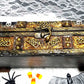 Original Recycled Jewelry/Stash Box with Skull Fabric 