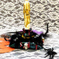 Skull and Spider Battery Candle Holder with Finger Hold