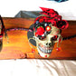 Unique See No Evil, Hear No Evil, Speak No Evil Skull Wall Peg Rack