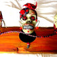 Unique See No Evil, Hear No Evil, Speak No Evil Skull Wall Peg Rack
