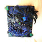Midnight Blues, Sexy Mask on Deep Blue Canvas, 16 x 20 Inches