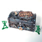 Cowboy Jewelry Box, Trunk, Stash Box, Treasure Trunk
