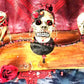 Unique See No Evil, Hear No Evil, Speak No Evil Skull Wall Peg Rack