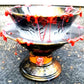 One Glass Candy Dish or Battery Operated Candle Holder with Fake Blood