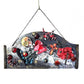 Naughty Lady Bug Wall Hanger with a Red Rose